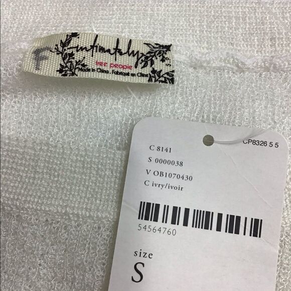 Free People Sleeveless Thong Bodysuit NWT Size S - Picture 6 of 10